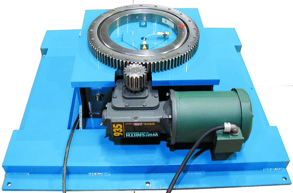 Industrial Turn Table Heavy Duty Powered Ring Bearing Advance Lifts