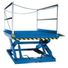 Recessed Dock Lift T2-50608 w Alum Rails